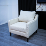 Silver Sofa Set With Center Table And Pillow