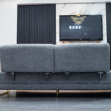 Diamond Sofa Set With Table and Pillows