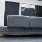 Diamond Sofa Set With Table and Pillows